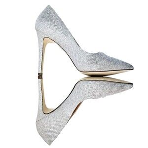 Silver Sparkle Womens Classic 4" Heels/Stiletto Call It Spring Size 8.5 NEW!